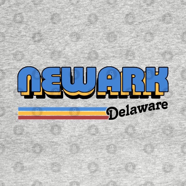 Newark, Delaware / / Retro Style Design by DankFutura